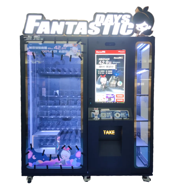 Distributore automatico di snack giocattolo con ascensore xy e vetrina